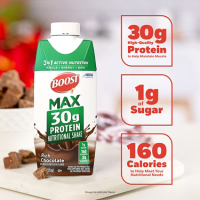 Boost Max Protein Chocolate Rtd - 4-11 FZ - Image 3