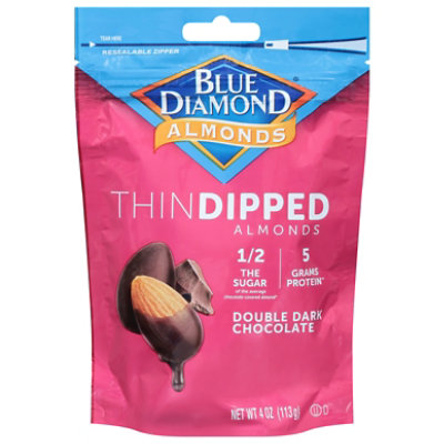 Blue Diamond Dark Chocolate 4oz - 4 OZ - Image 1