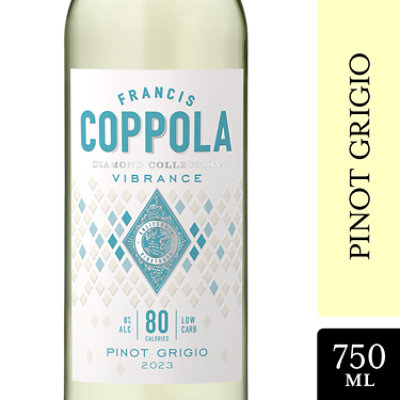 Coppola Vibrance Pinot Grigio Wine - 750 ML - Image 2