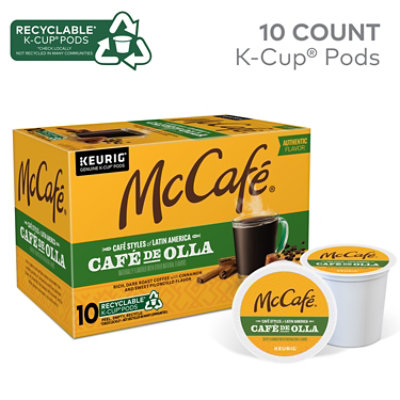 Mccafe Cafe Styles Of Latin America Cafe De Olla, Keurig Single Serve K-cup Coffee Pods 10 Count - 10 CT - Image 3