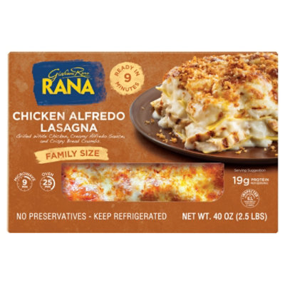 Giovanni Rana Chicken Alfredo Lasagna - 40 OZ - Image 3