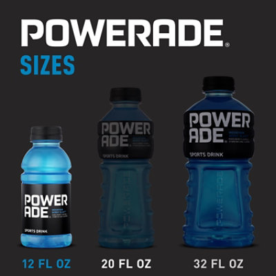 Powerade Mountain Berry Blast 12fz - 12 FZ - Image 2