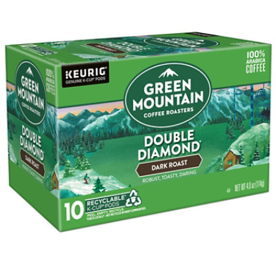 Green Mountain Coffee Roasters Double Diamond 10ct - 10 CT - Image 2