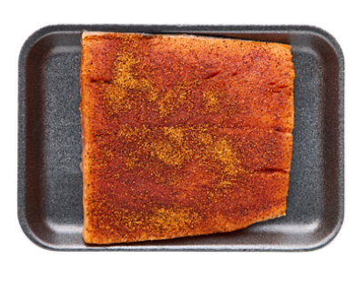 Salmon Atlantic Fillet Nashville Hot Seasoned - LB - Image 1