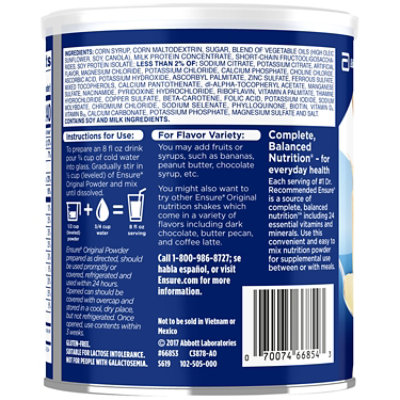 Ensure Original Vanilla Powder - 14.1 OZ - Image 6