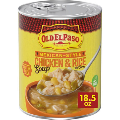 Old El Paso Mexican Style Chicken And Rice With Corn Soup - 18.5 OZ