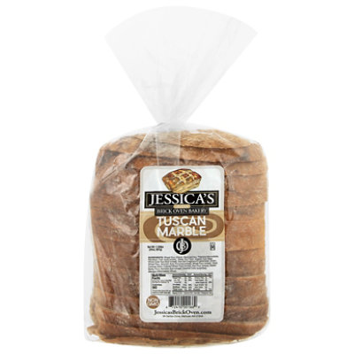 Jessicas Tuscan Marble Rye Bread - 20 OZ - Image 2