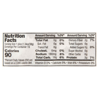 Jessicas Tuscan Marble Rye Bread - 20 OZ - Image 3