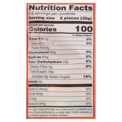Overjoyed Sour Fruit Flavored Vampire Teeth Gummies - 7 Oz - Image 3