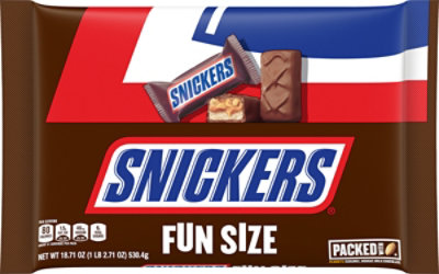 SNICKERS Fun Size Chocolate Bars - 18.71 Oz - Image 1