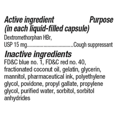 Robitussin L-a Cough Gel - 20 CT - Image 3