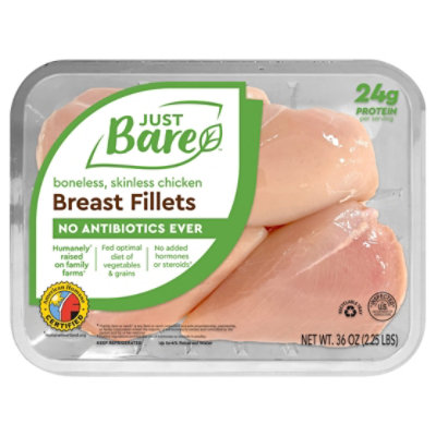 Just Bare Chicken Breasts Boneless - 36 OZ - Image 3