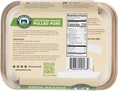 Niman Ranch Applewood Smoked Pulled Pork - 12 OZ - Image 4