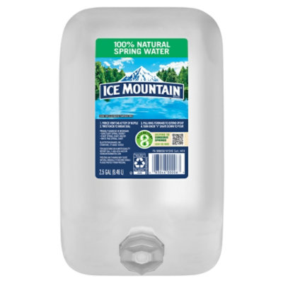 Ice Mountain Spring Water 2.5ga - 2.5 GA - Image 3