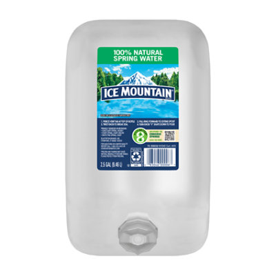 Ice Mountain Spring Water 2.5ga - 2.5 GA - Image 1