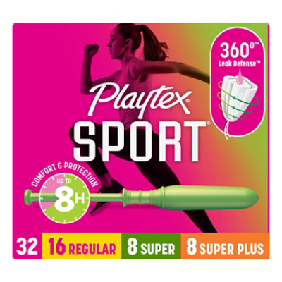 Playtex Sport Multipack Reg Super Super Plus 32ct - 32 CT - Image 1