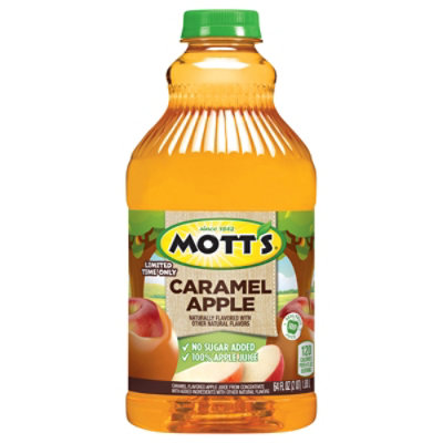 Motts Caramel Apple 100 Pet Ls72 Motts - 64 OZ - Image 3