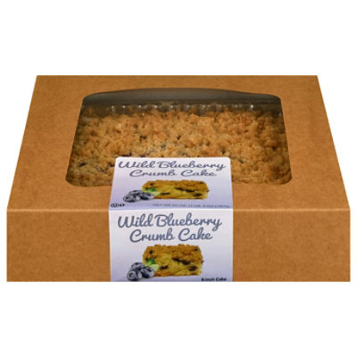 Blueberry Crumb Cake 8 Inch - 20 OZ - Image 2