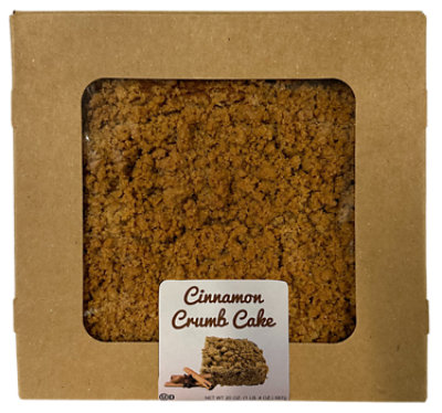 Old Fashioned Cinnamon Crumb Cake - 20 OZ - Image 1