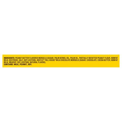 Nestle Toll House Milk Chocolate & Peanut Butter Flavored Baking Chips - 11 OZ - Image 5