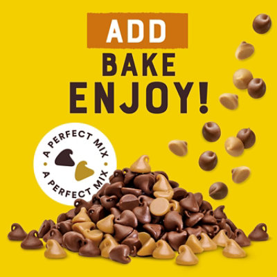 Nestle Toll House Milk Chocolate & Peanut Butter Flavored Baking Chips - 11 OZ - Image 3