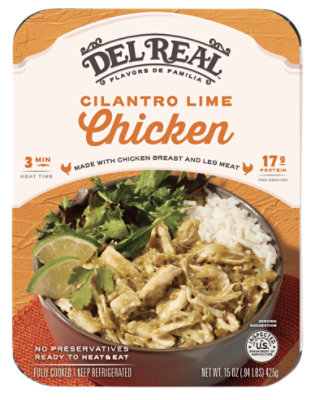 Del Real Cilantro Lime Chicken - 15 OZ - Image 1