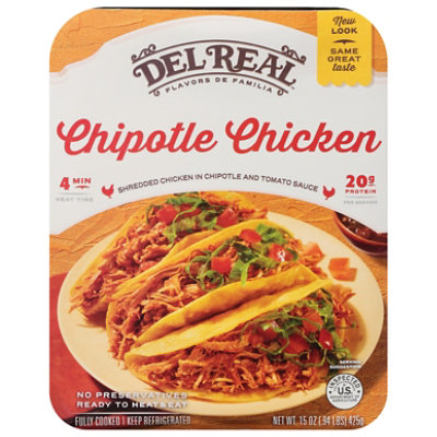 Del Real Chipotle Chicken Tinga - 15 OZ - Image 2