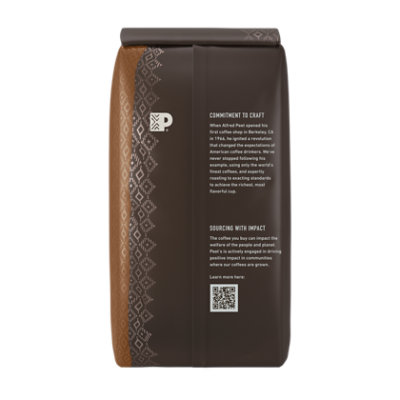 Peets Coffee French Roast Dark Roast Ground Coffee 28oz Bag - 28 OZ - Image 4