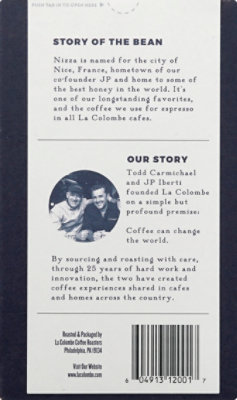La Colombe Coffee Whole Bean Nizza - 12 OZ - Image 4