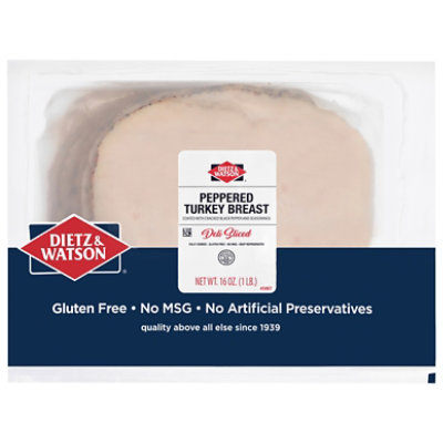 Dietz & Watson Pepper Turkey Breast A Pack - 16 OZ - Image 2