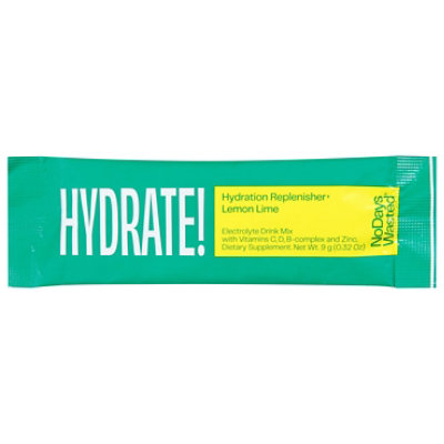 No Days Wasted Hydration Lemon Lime - 0.32 OZ - Image 3