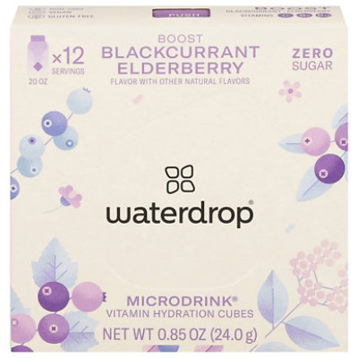 Waterdrop Boost Elderberry And Blackcurrant - 0.85 OZ - Image 3