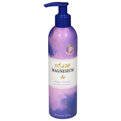 Nfuse Lavender Magnesium Lotion - 8 OZ - Image 3