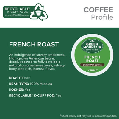 Green Mountain Coffee Roasters French Roast 10ct - 10 CT - Image 2