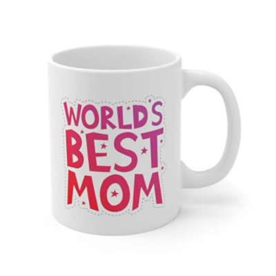 Onetify - World's Best Mom Mug - 1 Pack - Image 2