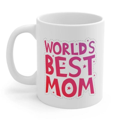 Onetify - World's Best Mom Mug - 1 Pack - Image 3