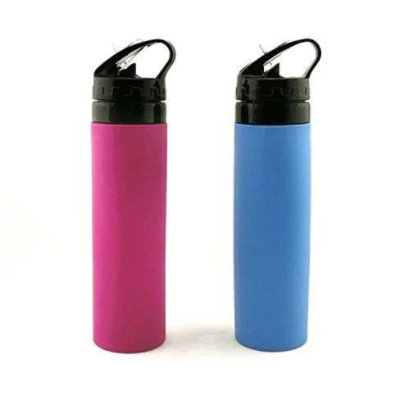 VistaShops - SILLYMATE Silicon Squeeze N Sip Waterbottle - White - 1 Pack - Image 3