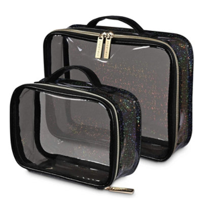AGK - Two Piece Cosmetic Bag Set - Spacious & Travel-Friendly - 1 Pack - Image 1