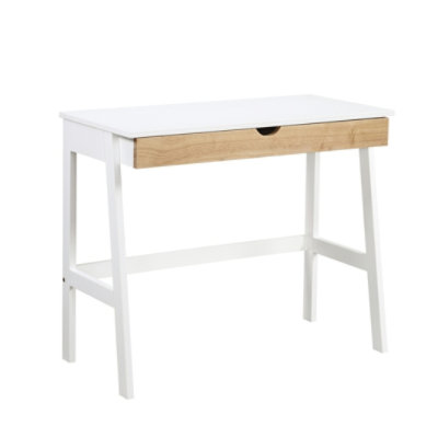 Yeah Depot - Hilton Desk In White/Natural - 1 Pack - Image 3