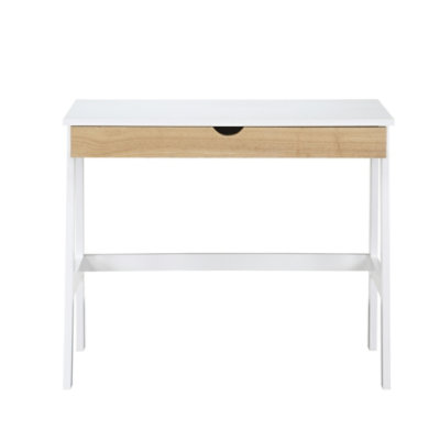 Yeah Depot - Hilton Desk In White/Natural - 1 Pack - Image 4
