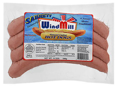 Windmill Pork And Beef Franks - 14 OZ - Image 1