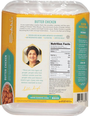 Sukhi's Indian Butter Chicken Curry Gluten Free Prepared Meal - 15 Oz - Image 5