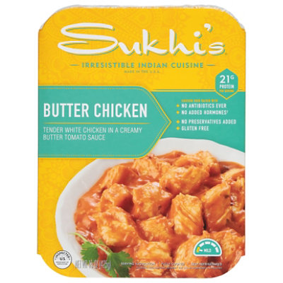 Sukhi's Indian Butter Chicken Curry Gluten Free Prepared Meal - 15 Oz - Image 1