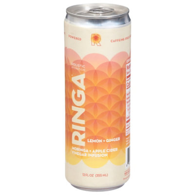 Ringa Lemon & Ginger Infusion 12fz - 12 FZ - Image 1