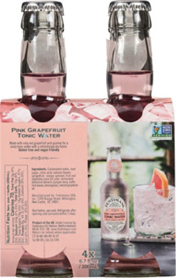 Fentimans Tonic Water Pink Grapefruit 4-6.76fz - 4-6.76 FZ - Image 6