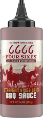 Four Sizes Straight Sixes Spicy Bbq Sauce 16oz Bottle - 16 OZ - Image 6