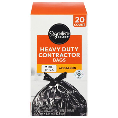 Signature Select Contractor Bags Heavy Duty 20 Bags - 20 CT - Image 3