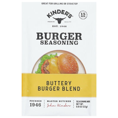 Kinder's Buttery Burger Blend - 0.8 OZ