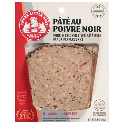 Three Little Pigs Pate Au Poivre Noir - 5.5 OZ - Image 3