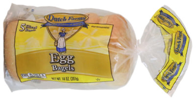 Dutch Farms Egg Bagels - 14 OZ - Image 1